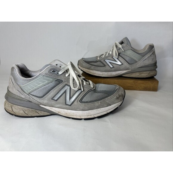 New Balance 990v5 Men's Size 9 D M990GL5 Running Walking Shoes Gray Made USA - Picture 5 of 13